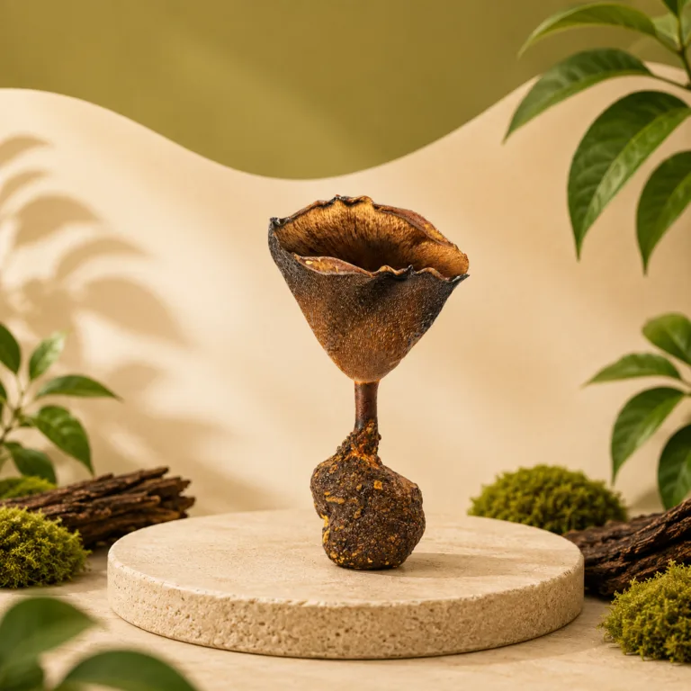 虎乳芝純菌核