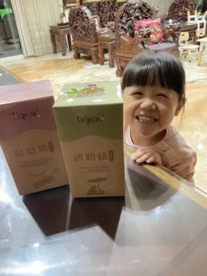 孩子與虎奶菇養氣飲外盒
