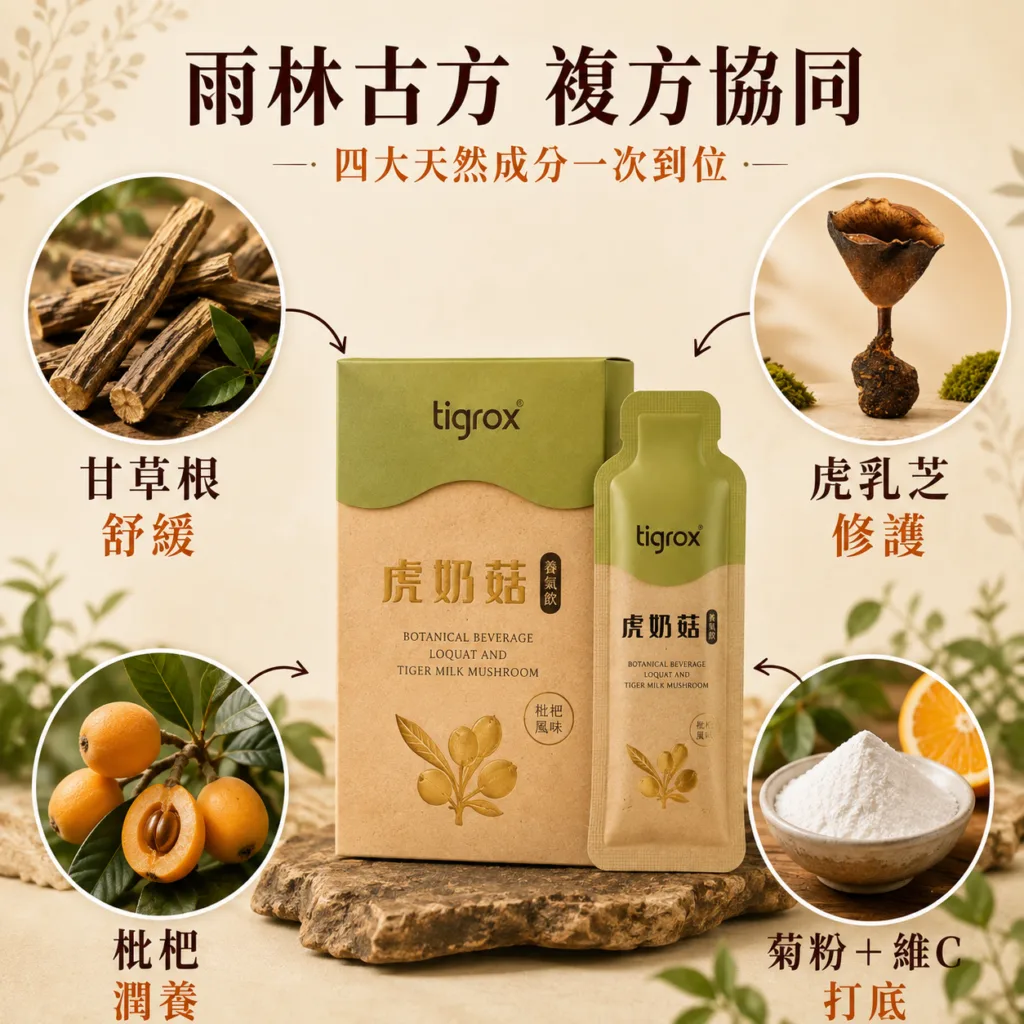 雨林古方 複方協同 四大天然成分
