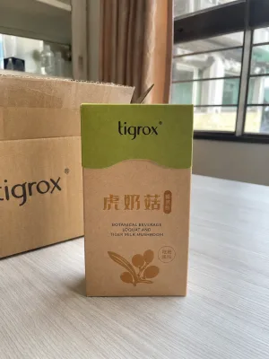 顧客收到虎奶菇養氣飲