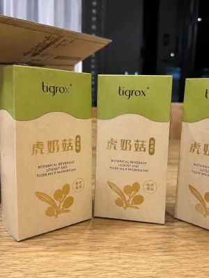 顧客收到三盒虎奶菇養氣飲