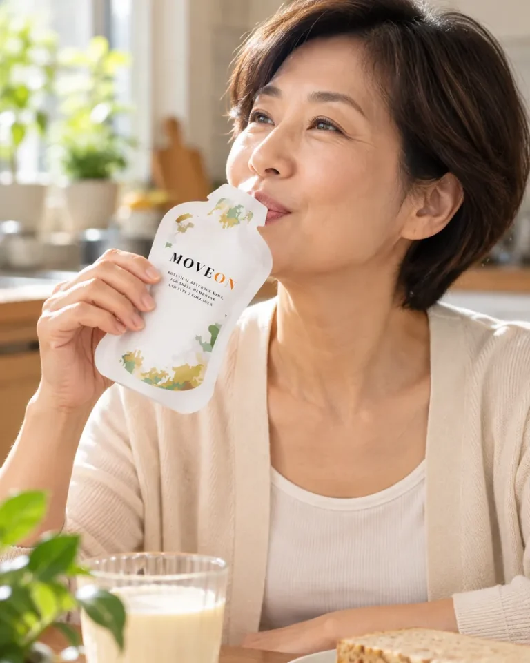 早餐時直接喝 MOVEON 靈活飲