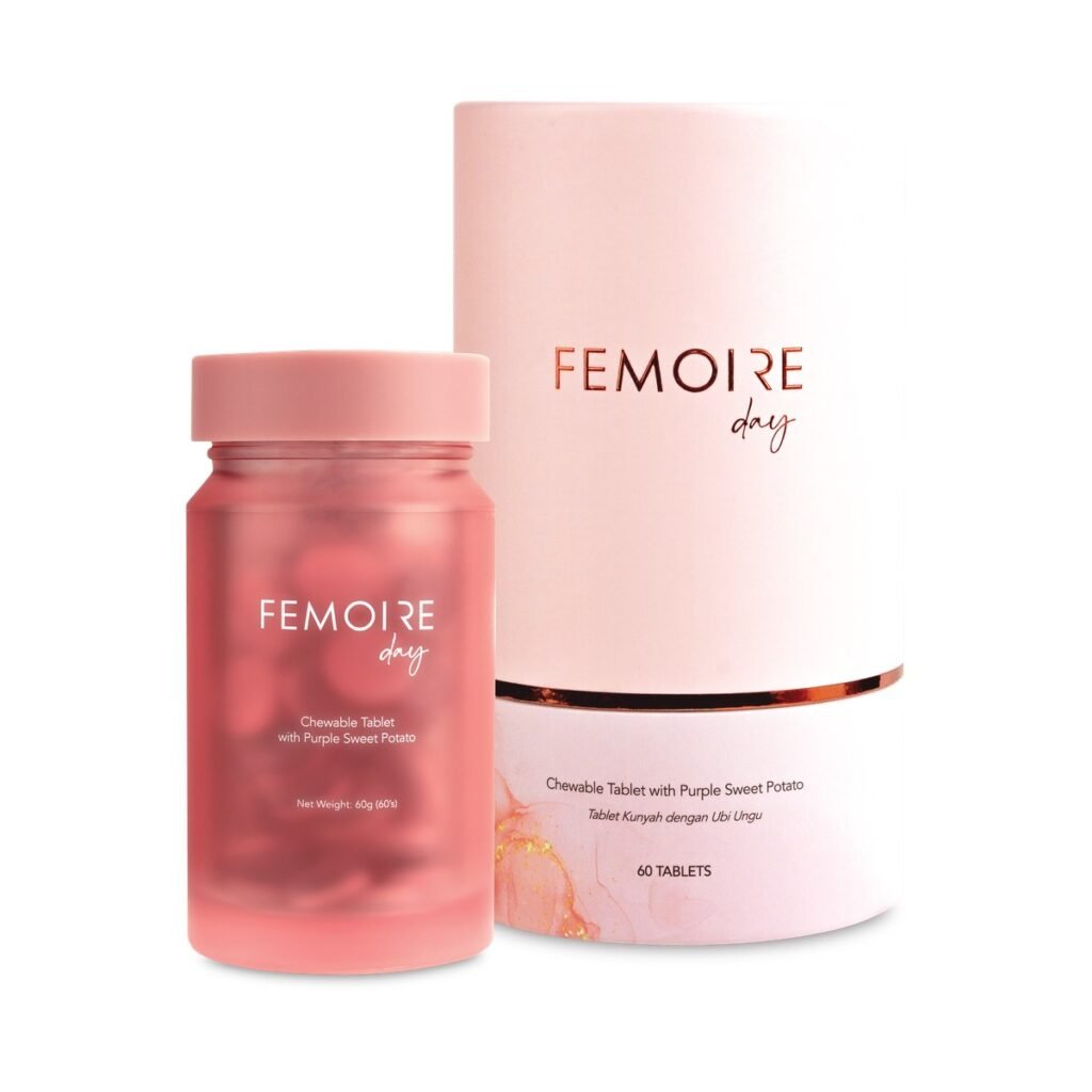 FEMOIRE Day 煥亮養顏錠 60錠粉色瓶裝