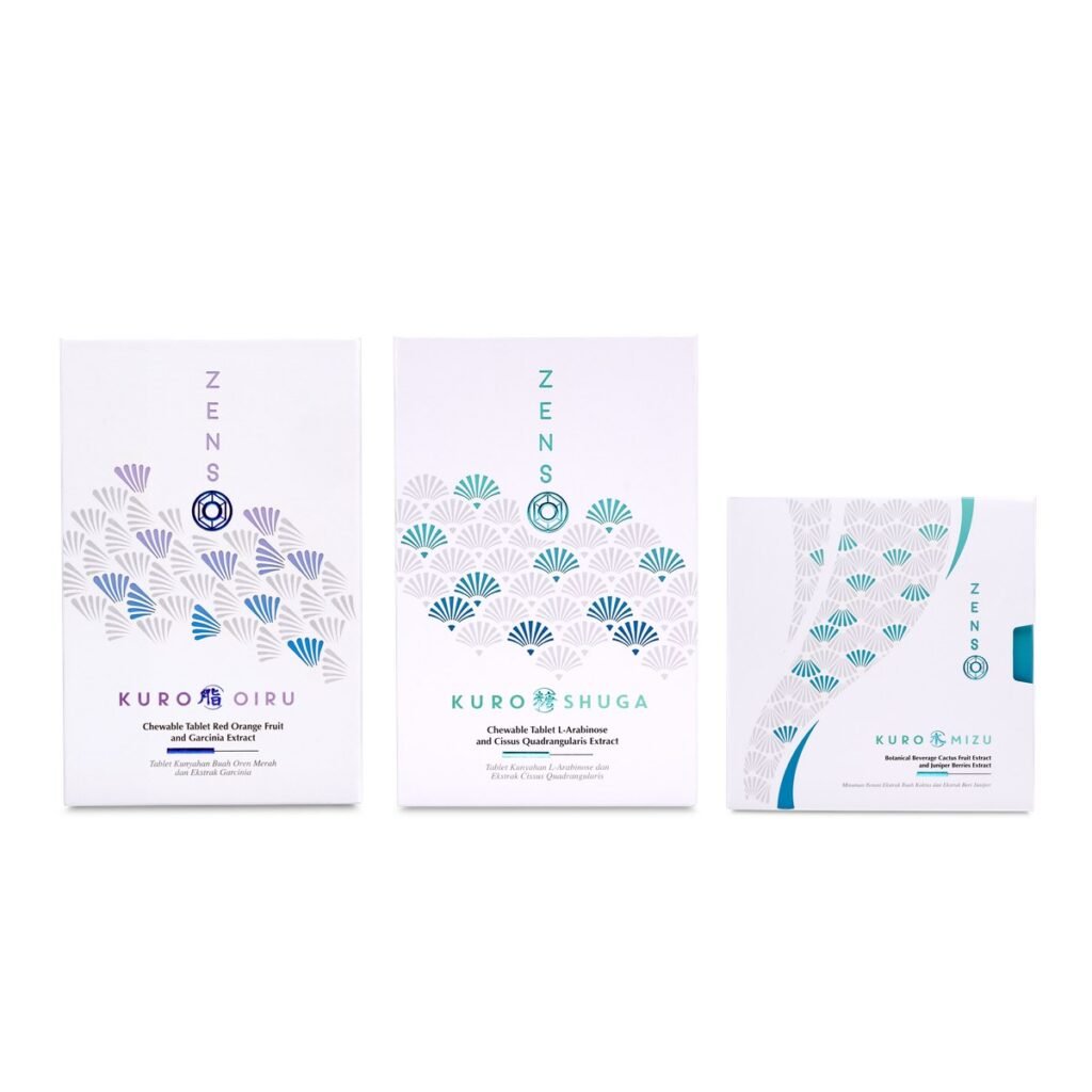 ZENSO KEEP BURN 續燃組 KURO OIRU、KURO SHUGA、KURO MIZU 三盒合照