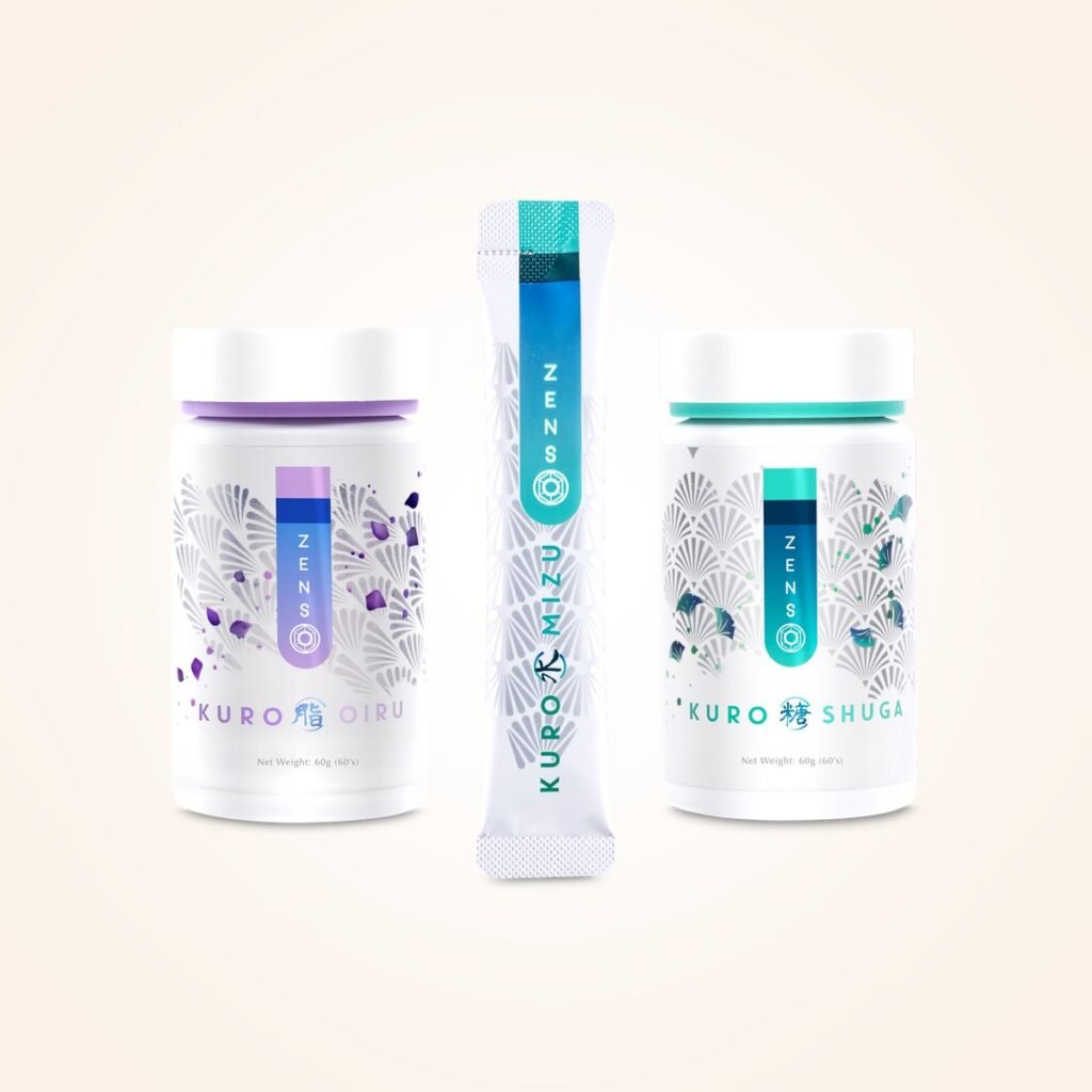 ZENSO 續燃組三盒包裝:超燃紅橙錠、輕盈卡甜錠、纖窈黑醋飲