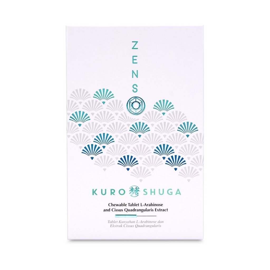 ZENSO KURO SHUGA 輕盈卡甜錠 60錠盒裝